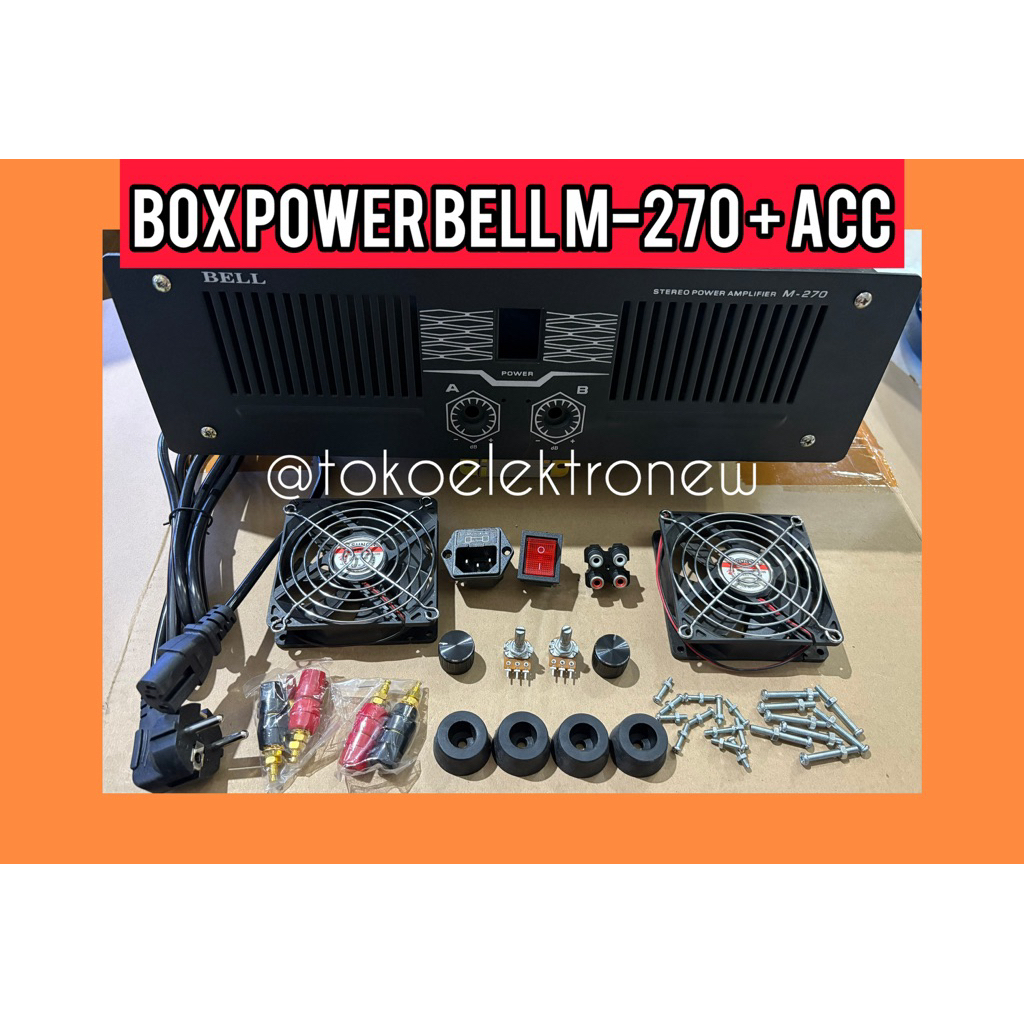 BOX BELL M270 LENGKAP ASESORIS