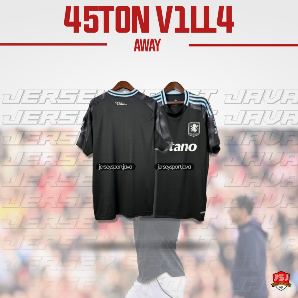 ( BISA COD ) JERSEY BAJU BOLA PRIA ASTON VILLA AWAY 2025 2026 NEW GRADE ORI IMPORT