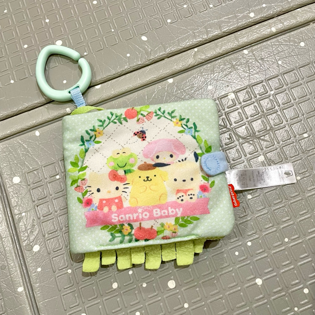 PRELOVED Fisher Price Sanrio Baby SoftBook | Mainan Teether Gigitan Anak Bayi Buku Edukasi Edukatif 