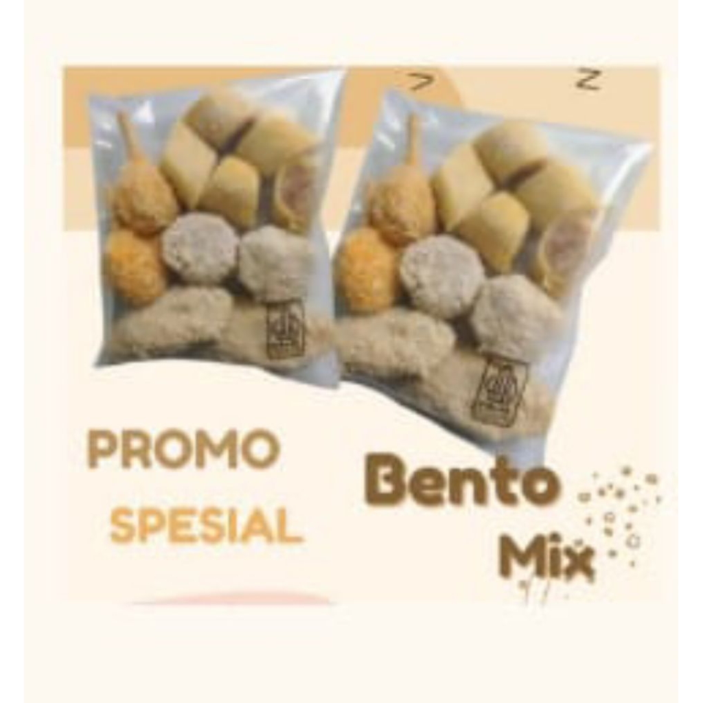Bento Mix Ala Hokben Frozen TANPA PENGAWET
