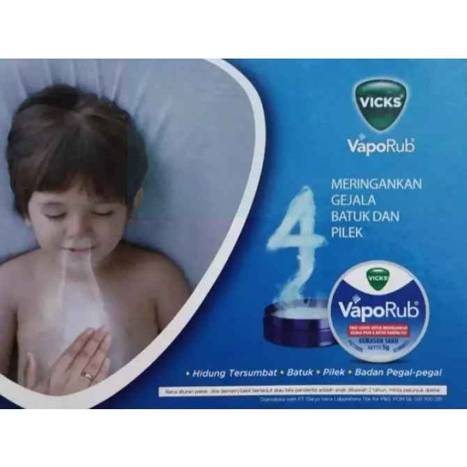 INSTAN COD Vicks Vaporub Anak Vicks BabyBalm Bayi Vicks Balsam 10gr Murah Obat Gosok Kemasan Kecil S