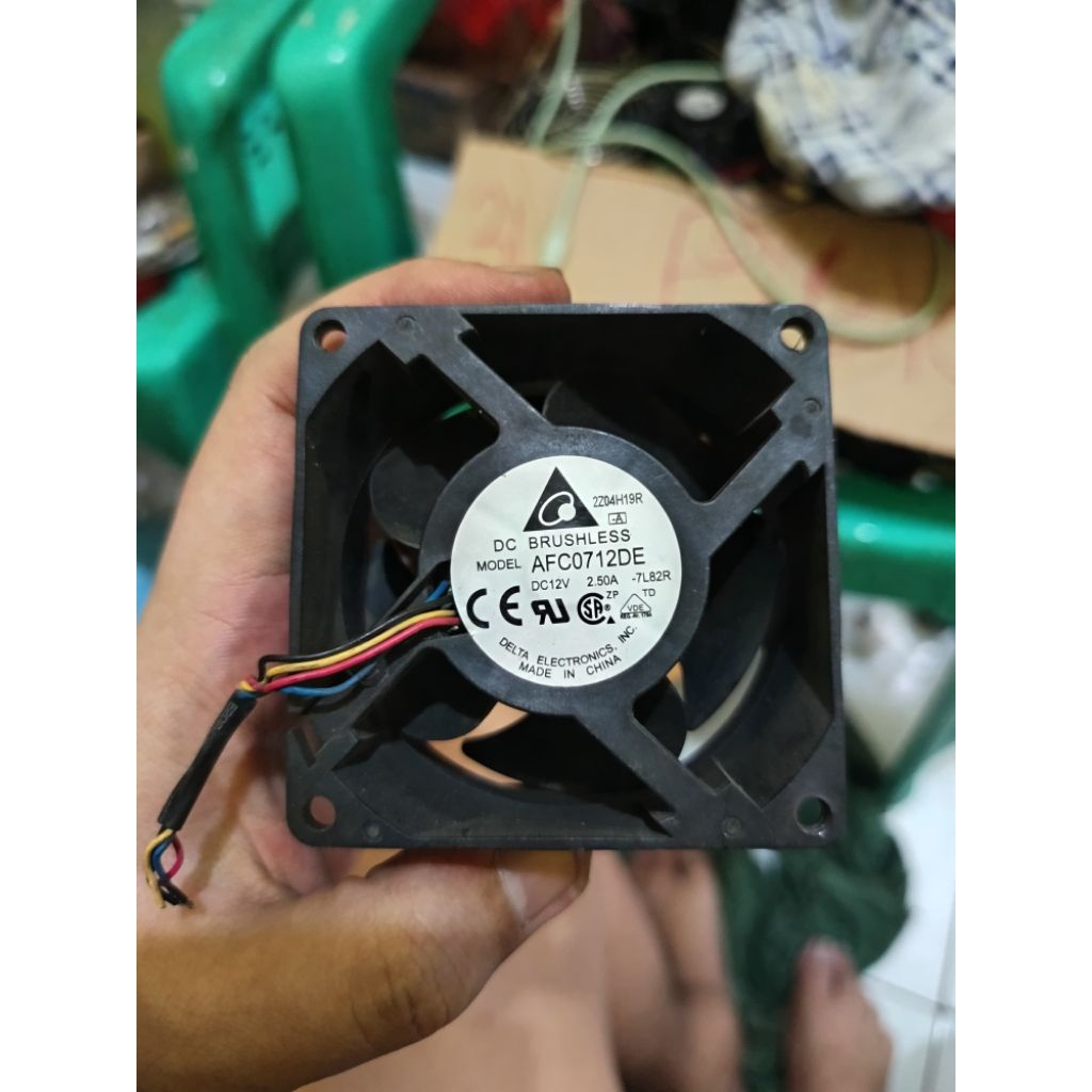 Kipas Cooling Fan High Speed Delta 7cm 12v 2.5a