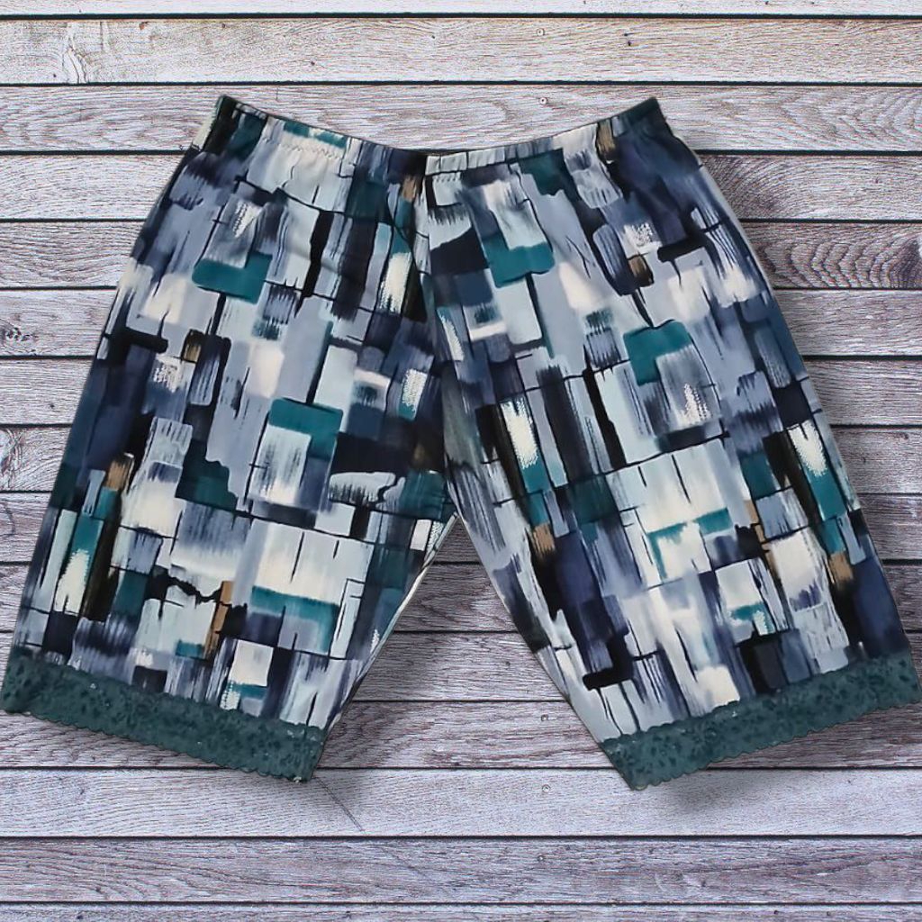 Shot Motif / Androk Daleman Wanita / Androk Motif / Celana pendek Renda / Celana Shot Pant renda / S