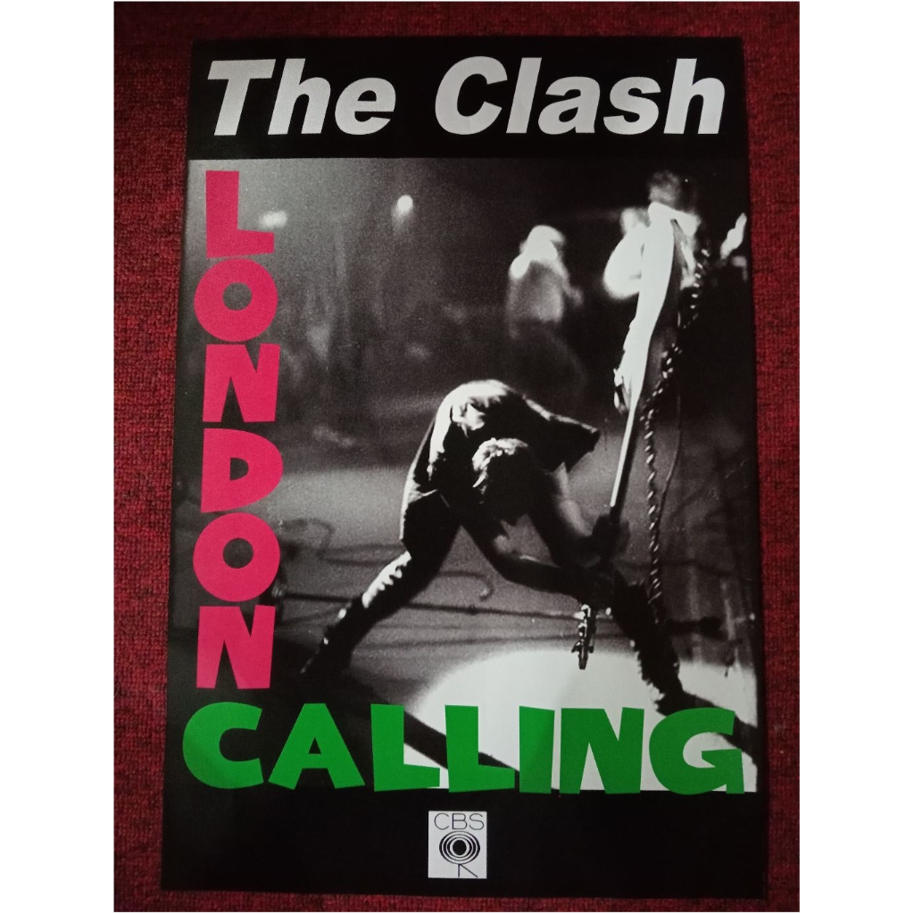 [poster band] The Clash - London Calling.