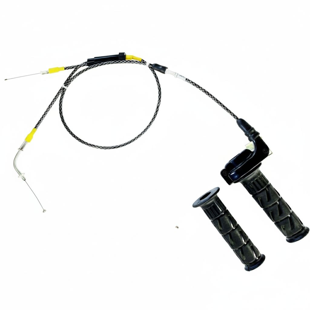 GAS SPONTAN F1ZR YZ KABEL 2 CABANG FULL KARBON PNP F1ZR force1