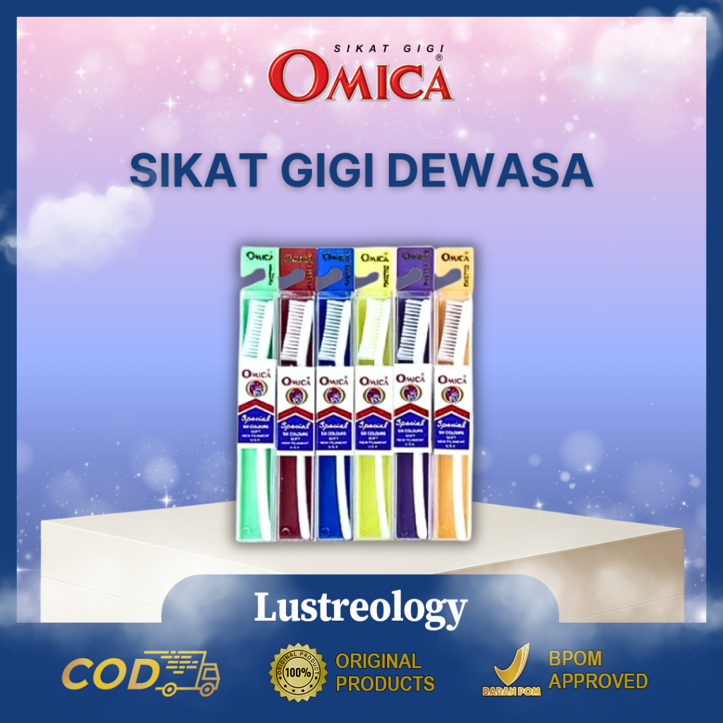 Sikat Gigi Dewasa Omica 600 - Bulu Panjang