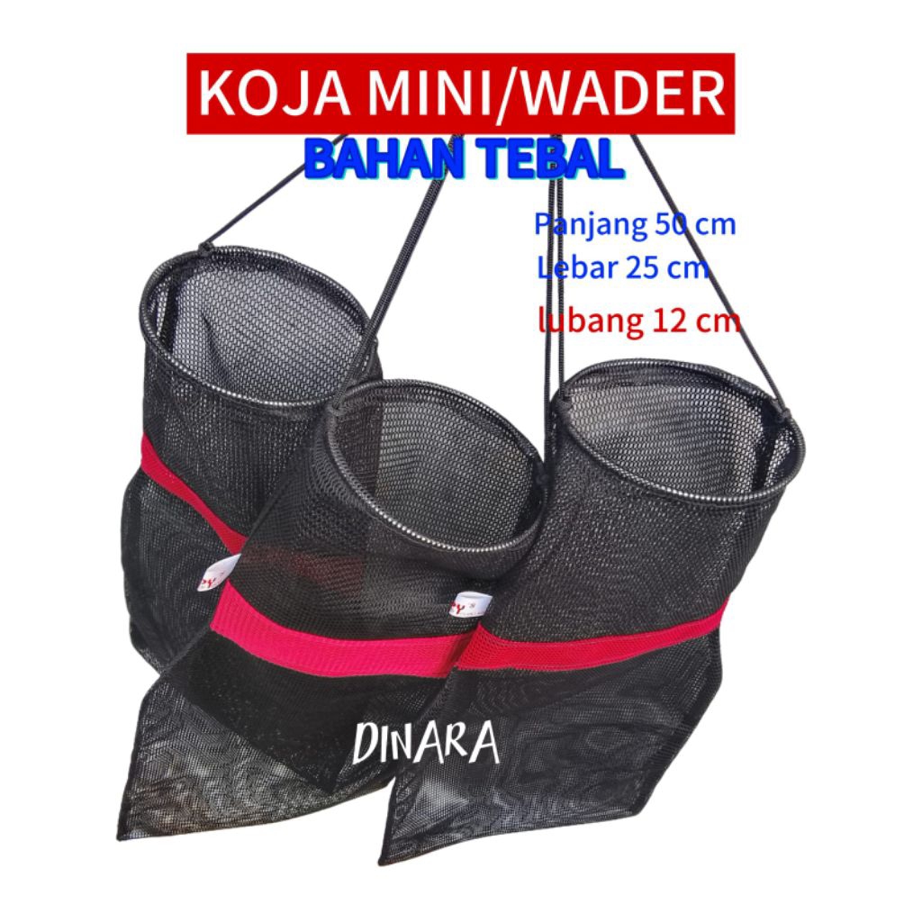 KOJA IKAN WADER KOJA IKAN KECIL MINI KOJA BAHAN TEBAL TERMURAH KUAT TERBARU