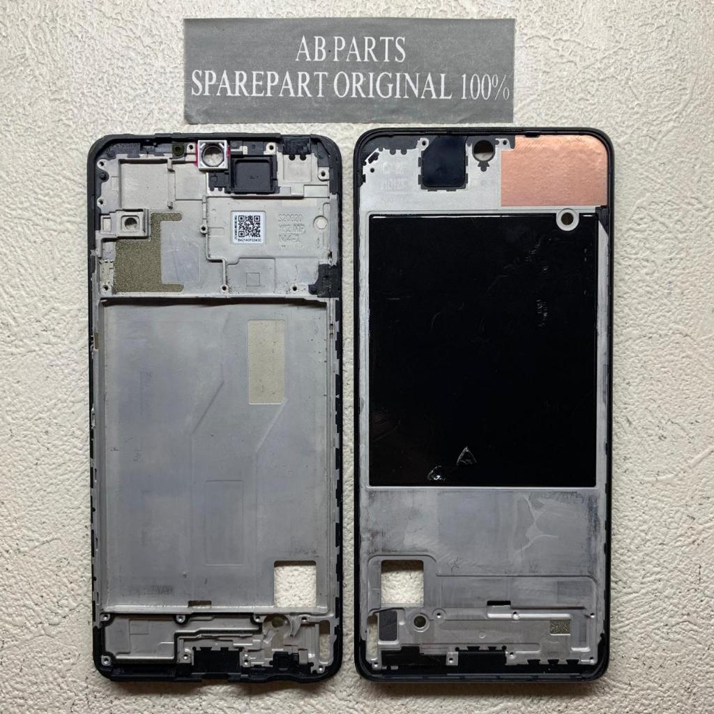 FRAME MIDDLE TULANG TENGAH RANGKA LCD XIAOMI REDMI NOTE 10 PRO ORIGINAL COPOTAN