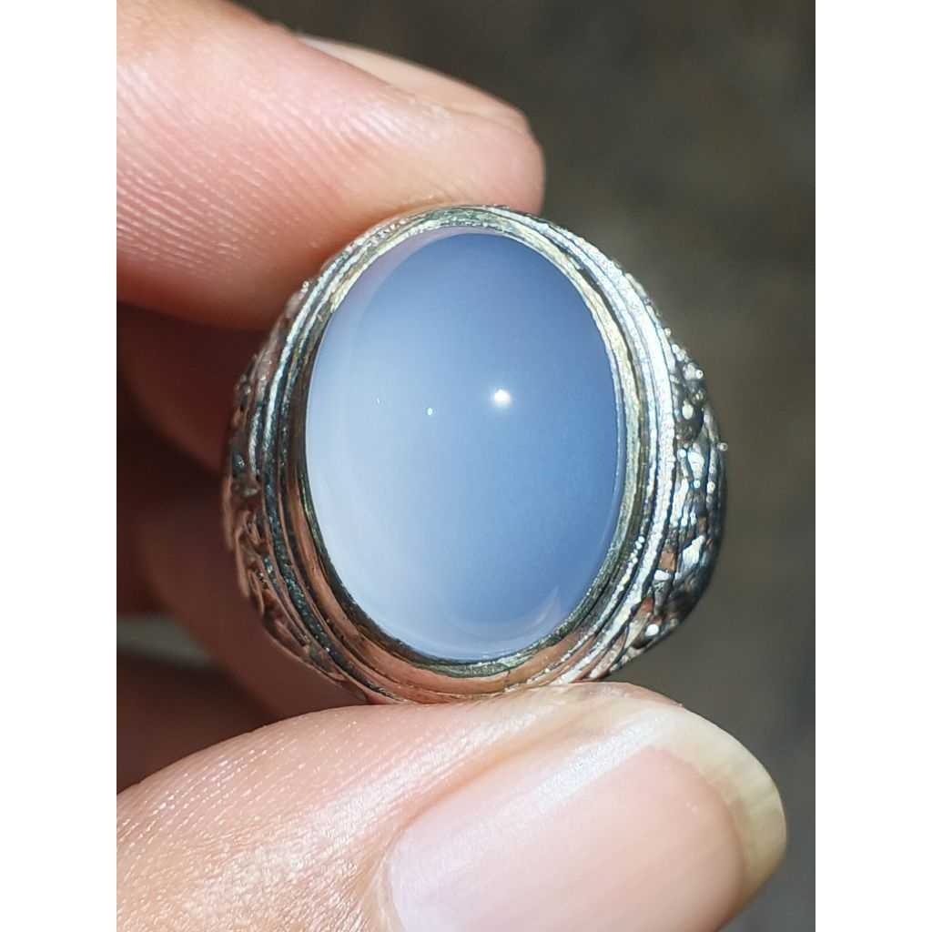 Natural Batu Anggur Biru Langit