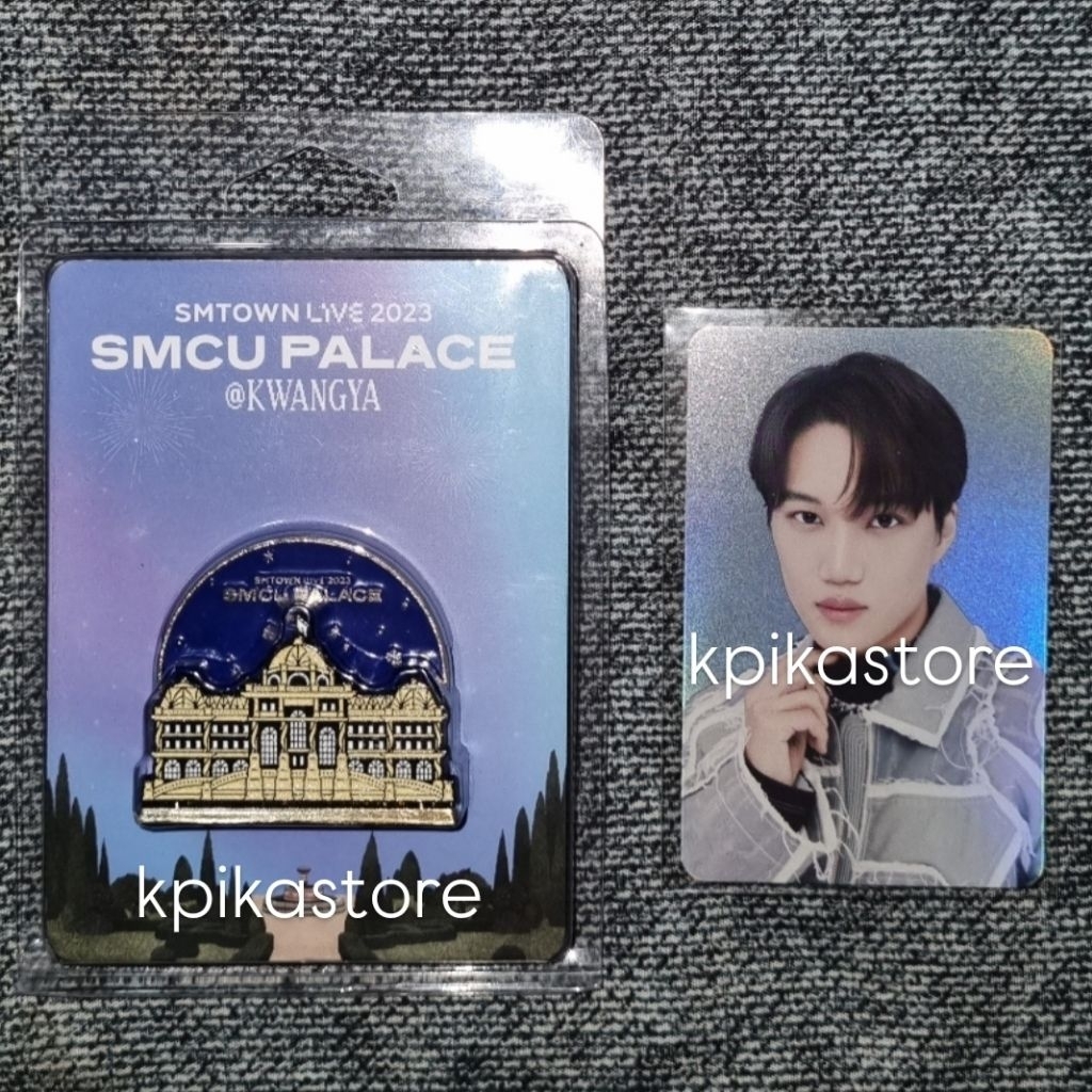 PHOTOCARD EXO KAI OFFICIAL MAGNET SMCU PALACE 2023 ori rare holo kwangya