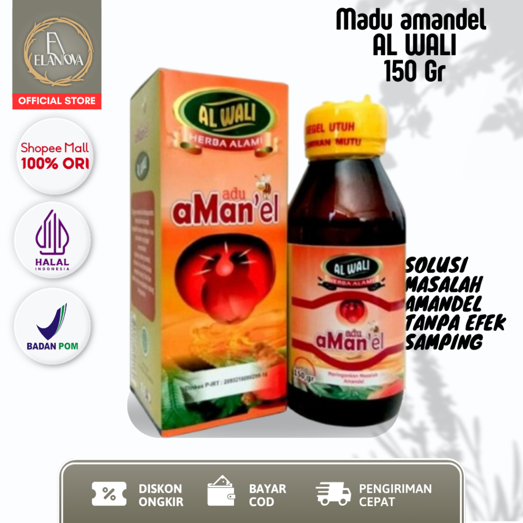 Madu amandel Radang Tenggorokan Al Waliy Alwaliy