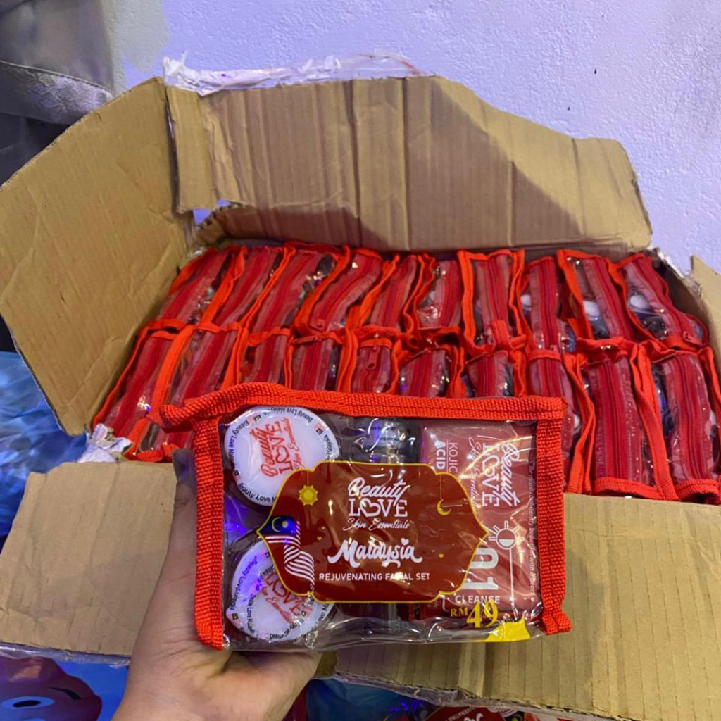 CREAM BL BEAUTYLOVE ORIGINAL MALAYSIA BEAUTYLOVE SKINCARE SET