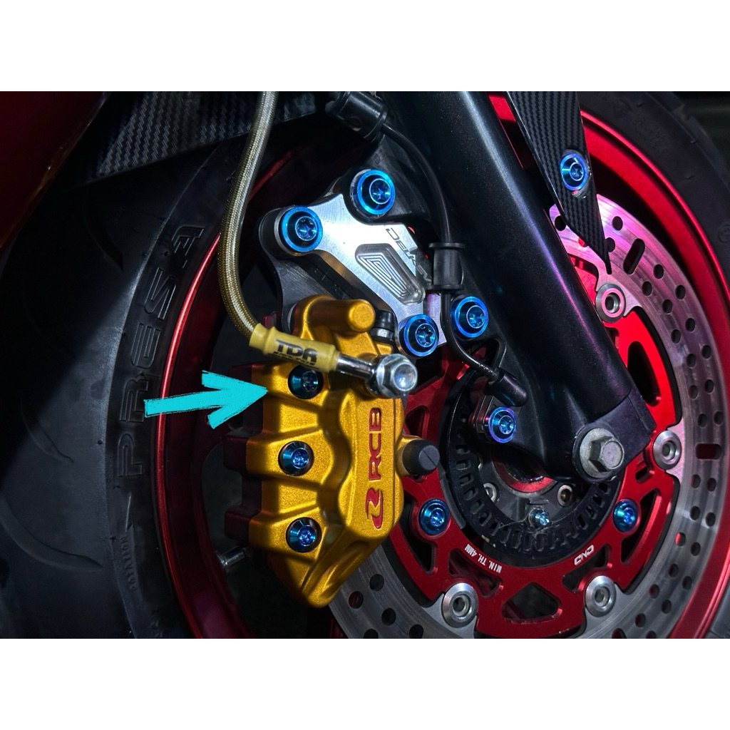 Baut Kaliper Caliper RCB Titanium