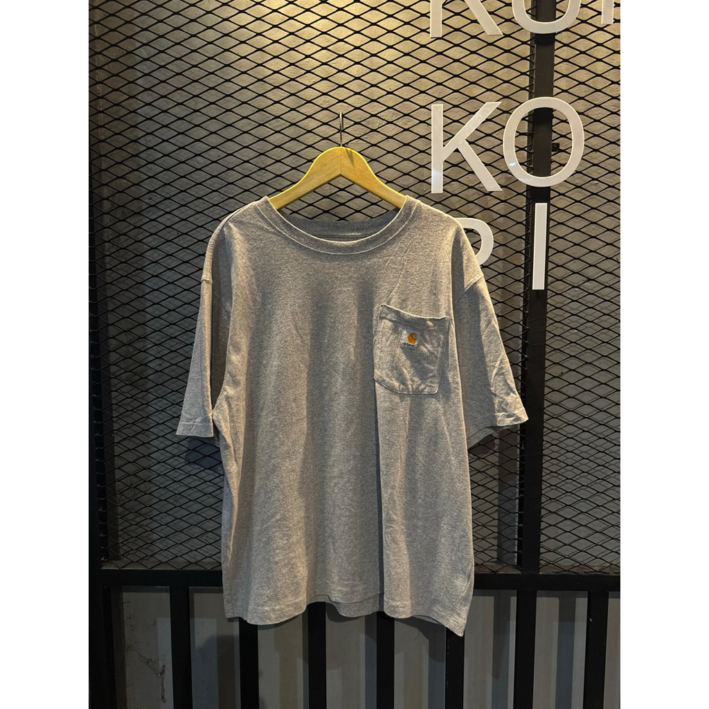 Kaos Carhartt Pocket Grey