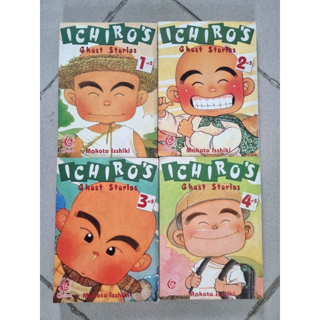 komik ichiro's ghost stories set