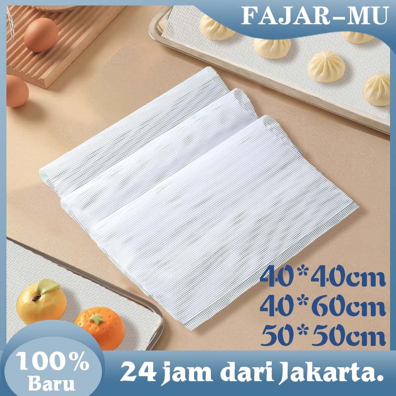 Alas Kukus Anti Lengket Tahan Panas / Alas Kukusan Silicone Dimsum Siomay Silikon