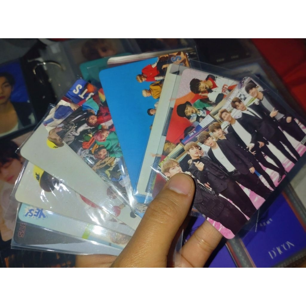 bts photocard yescard