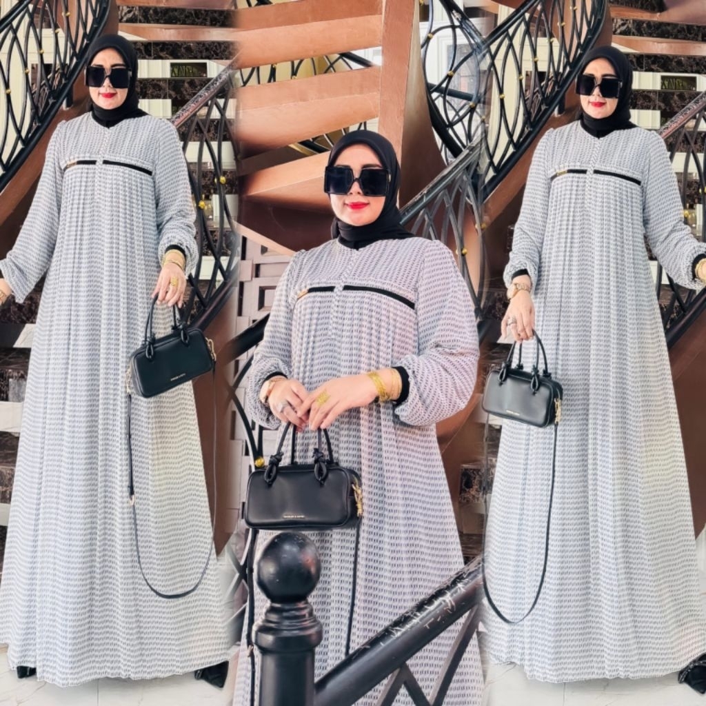 Elnara set / gamis elnara bisa COD