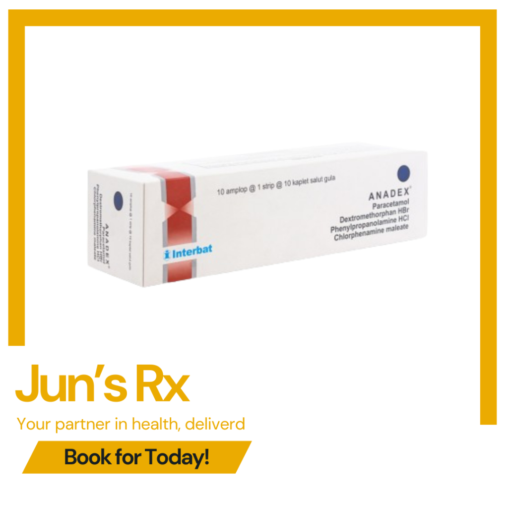 Anadex Strip 10 Tablet | Anadex Interbat