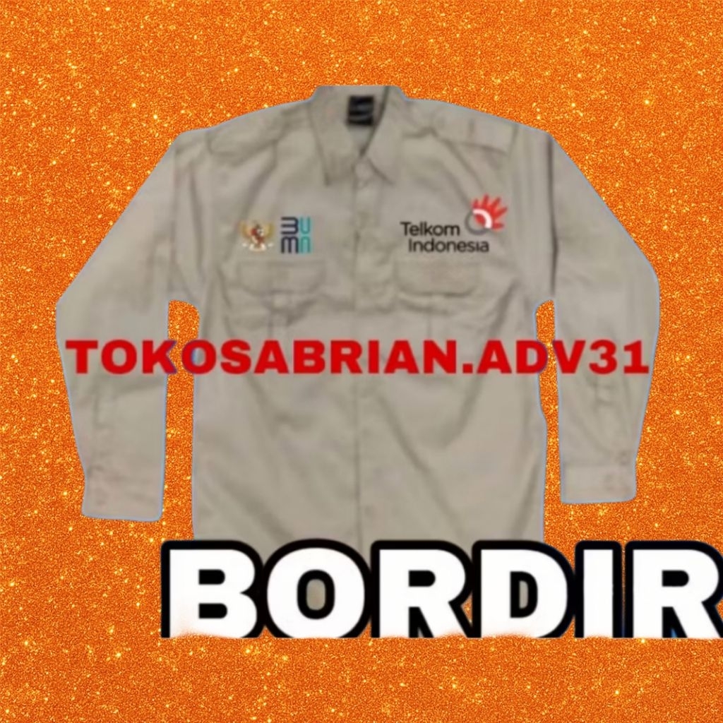 KEMEJA TELKOM INDONESIA BAJU TELKOM