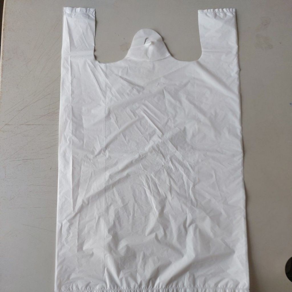 Kantong Kresek Jumbo Putih Susu NSP Ukuran 40 isi 50 pcs