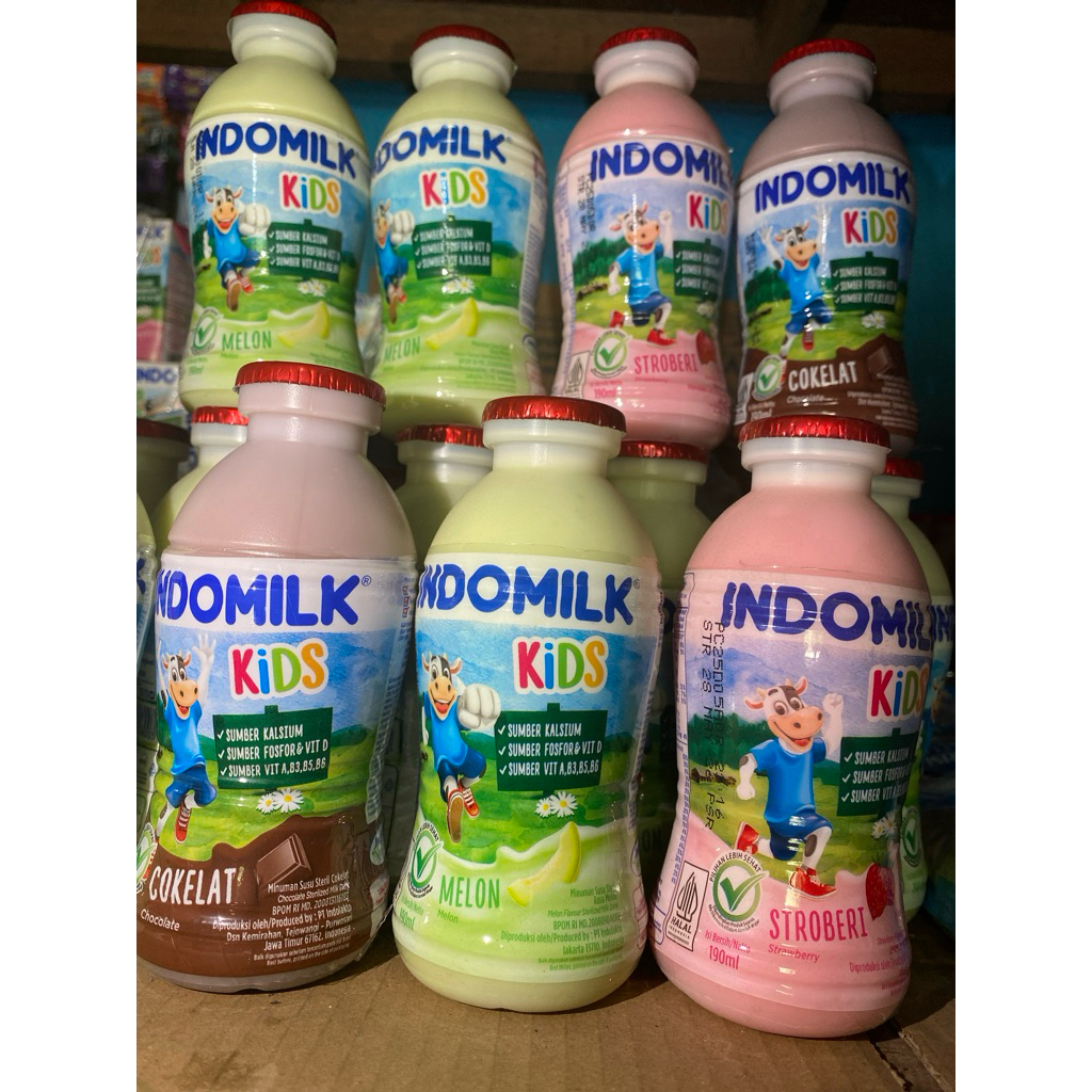 INDOMILK KIDS BOTOL 190ml