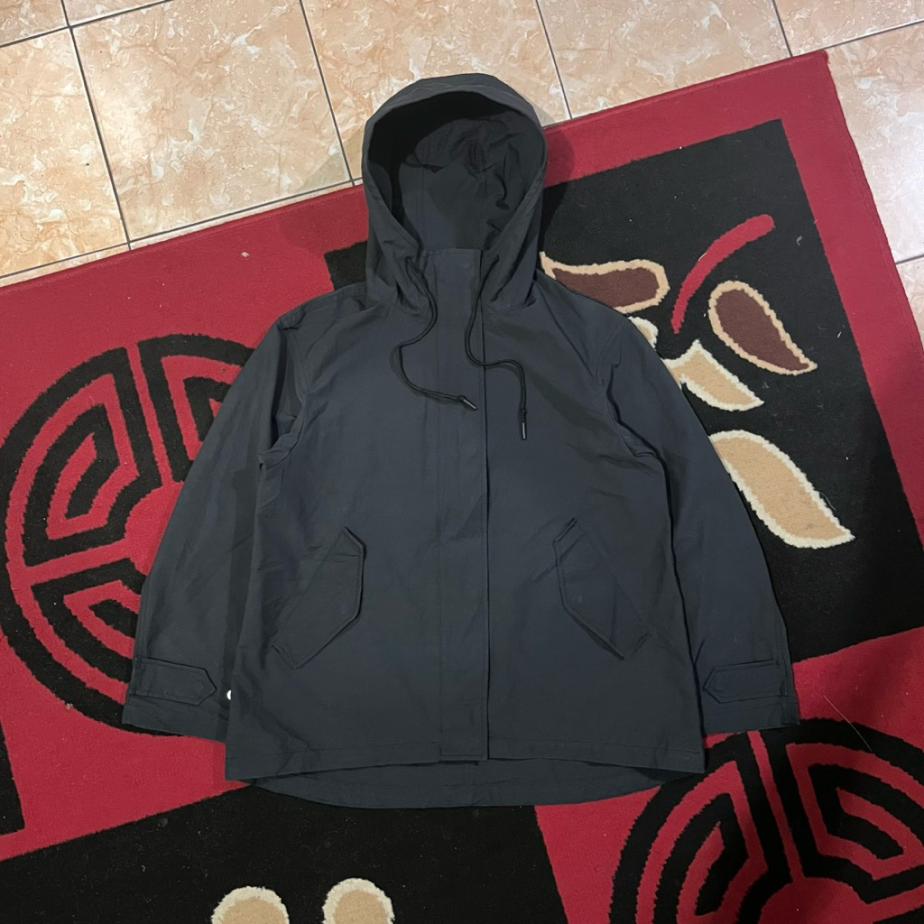 WOMEN COTTON BLEND PARKA UNIQLO