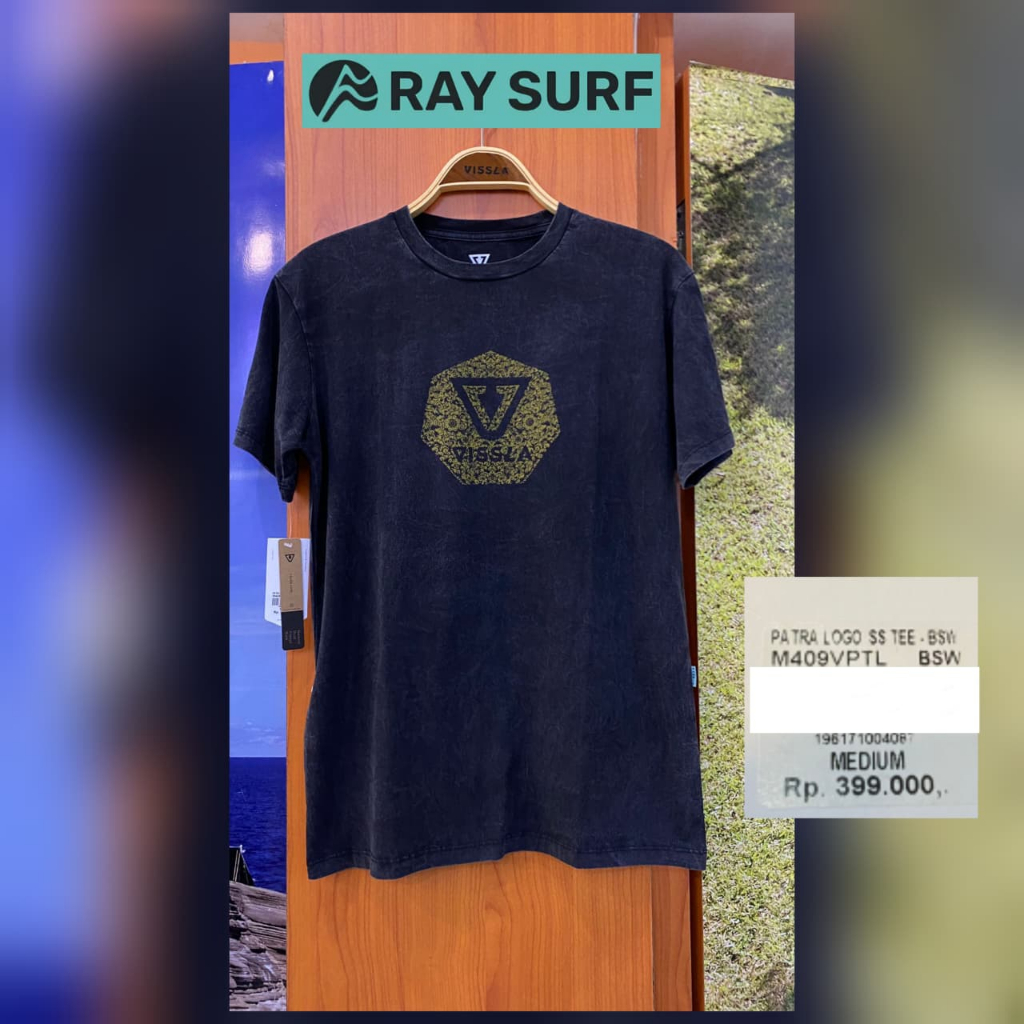 RAYSURF VISSLA T-SHIRT PRIA M409VPTL-BSW ORIGINAL