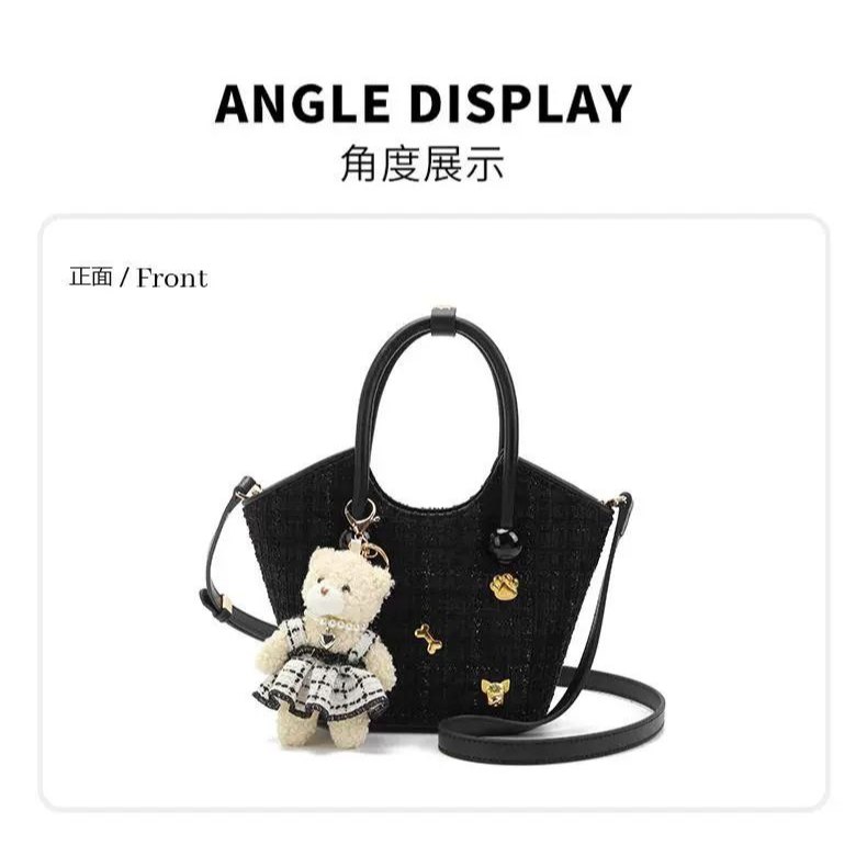 YICHEN Tas Selempang dan Handle Bag Wanita  Terbaru [ 25005 Black]