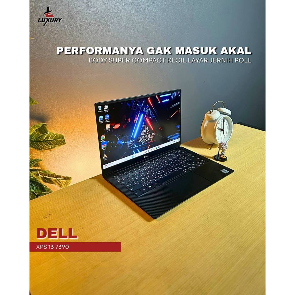 LAPTOP DELL XPS 13 7390 SLIM CORE I7 RAM DDR4 SSD BACKLIGHT FINGERPRINT SECOND