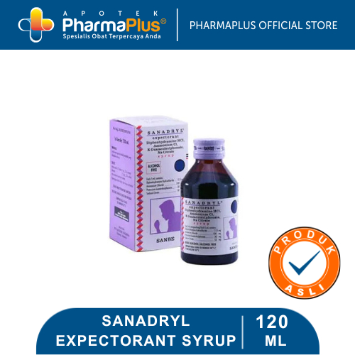 Sanadryl Expectorant Syrup 120Ml