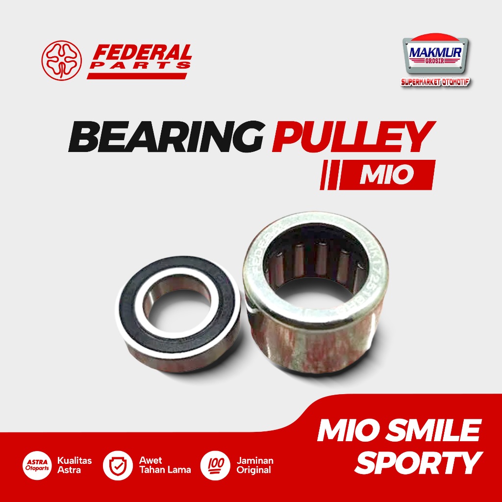 Bearing Laher Bambu Mio Smile Sporty Soul GT (MIO) Original Federal Parts
