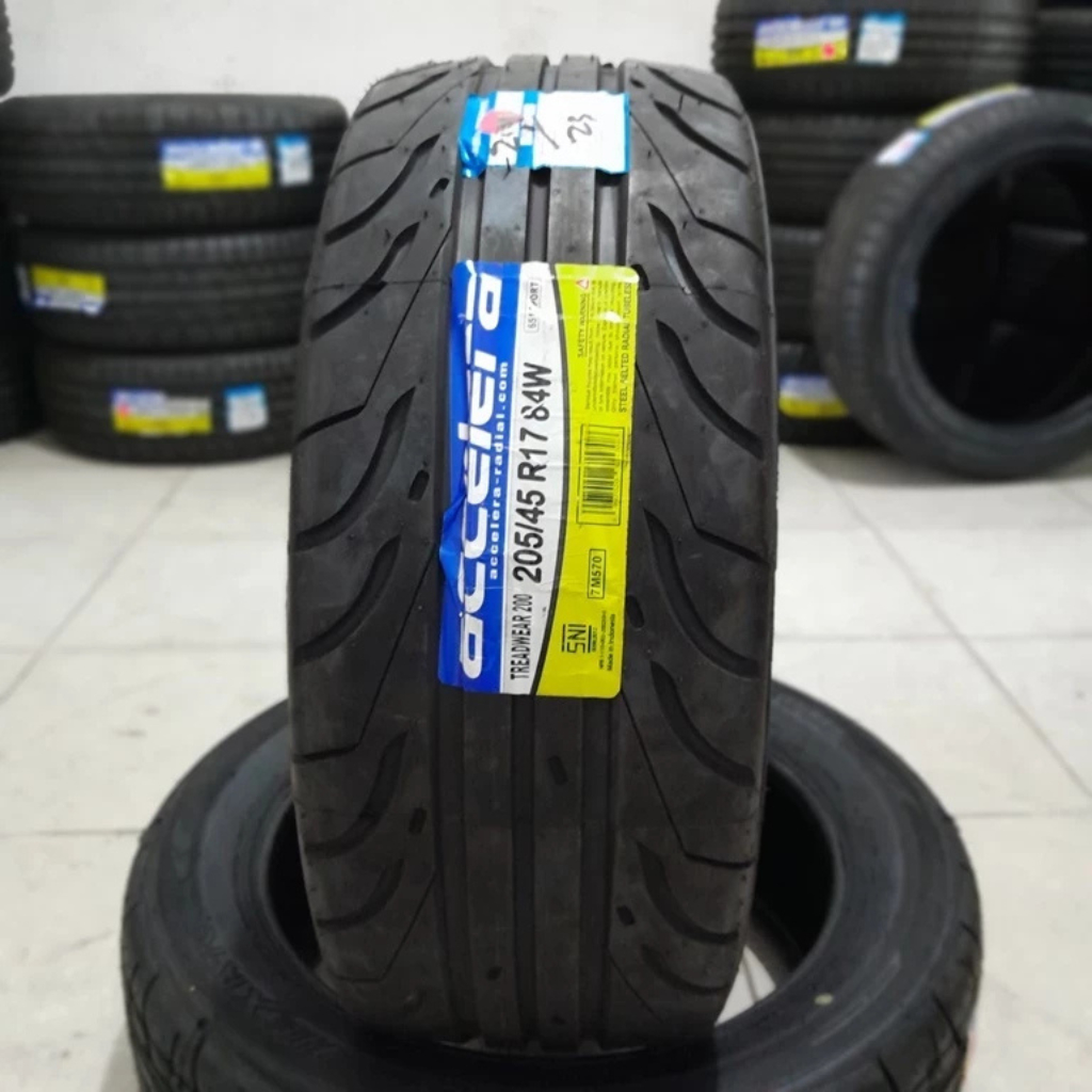 Ban 205 45 r17 semi slick ban mobil 205/45 ring 17 accelera 651 sport