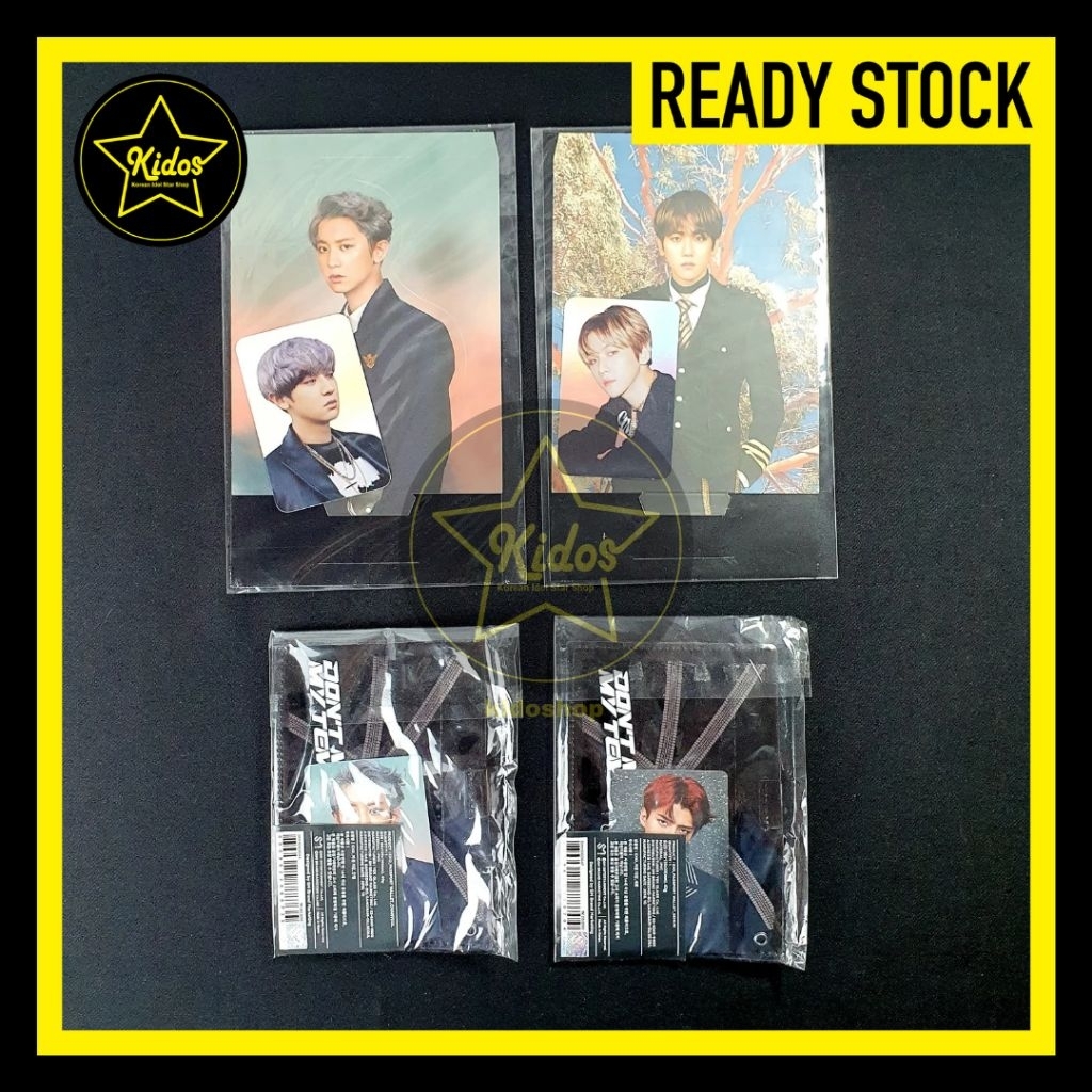EXO DONT MESS UP MY TEMPO / DMUMT OFFICIAL MD ~  PHOTOCARD HOLOGRAM / STANDEE / PASSPORT CASE [CHANY