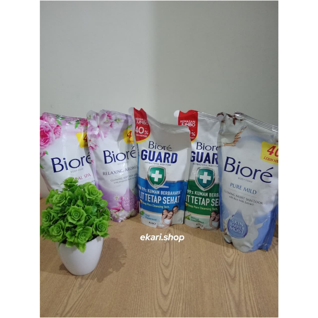 Sabun Mandi Cair Biore 800ml - Biore Sabun Mandi Cair 800ml - BIORE 800ml - biore body wash 800ml