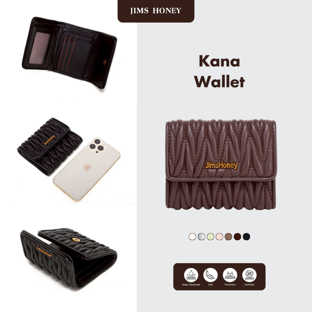 PROMO JIMS HONEY - KANA WALLET - DOMPET LIPAT WANITA