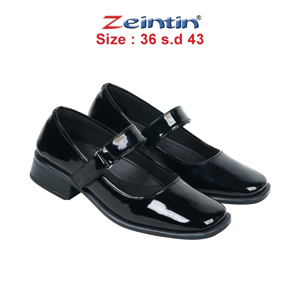 Zeintin - Sepatu Paskibra Wanita Pantofel Kasual Formal Sepatu Kerja KH