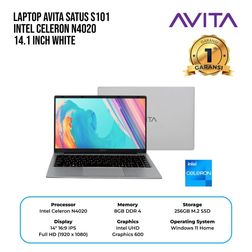 AVITA SATUS S101 N4020 8GB 256GB W11 14.0