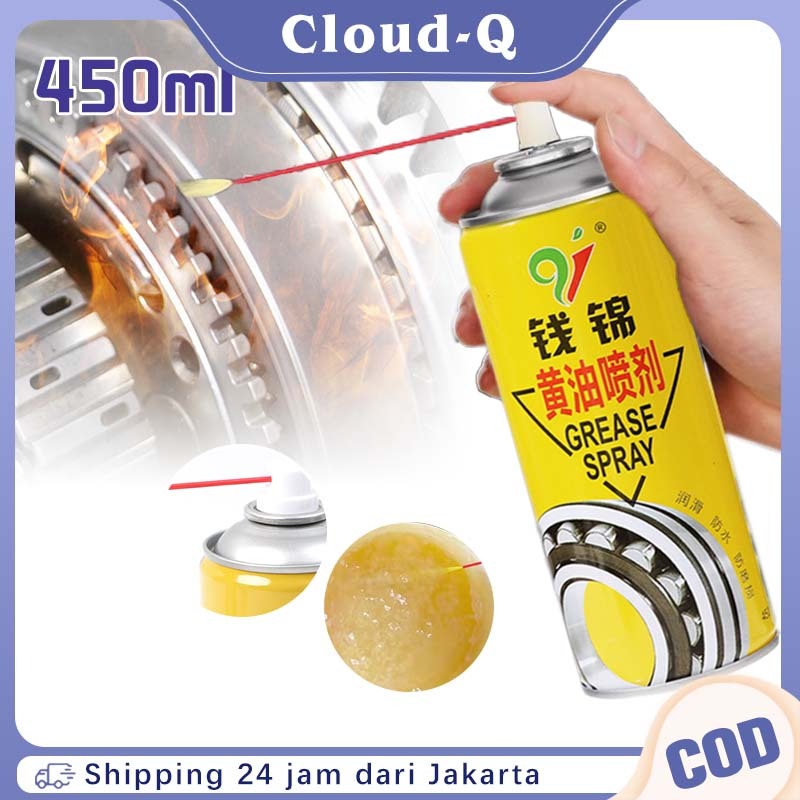 Grease Spray Mobil Mentega / Pelumas Bearing Engsel Otomotif / Pelumas Kaca Mobil