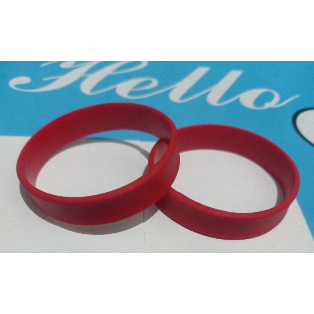 GELANG KARET POLOS BISA REQUEST WARNA/GELANG KARET COLDPLAY