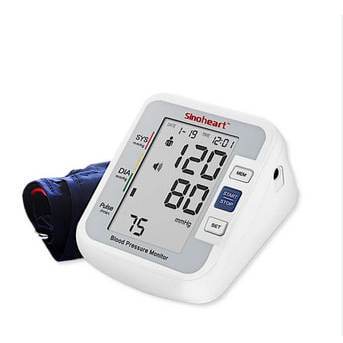 Sinocare BA-801 Tensimeter Digital Lengan Atas, Alat Cek Tekanan Darah dan Detak Jantung