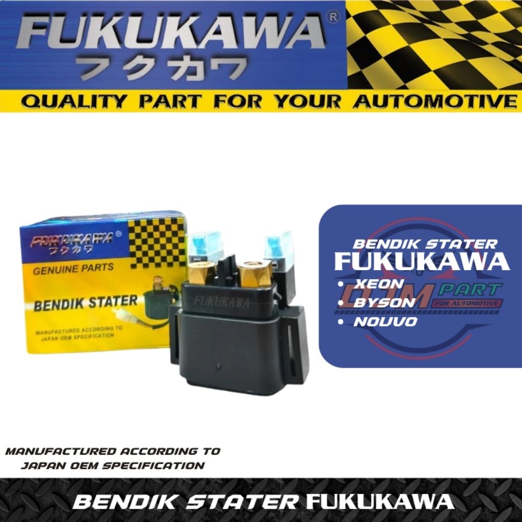 Bendik Stater Yamaha Xeon Byson Nouvo Original Fukukawa