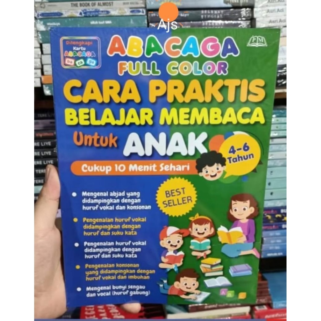 Abacaga Buku Cara Praktis Belajar Membaca