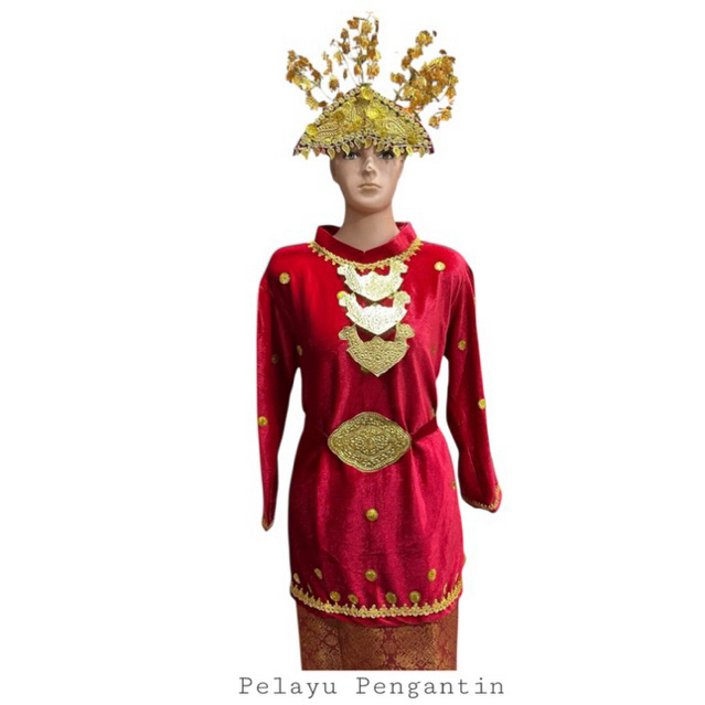 Set Lengkap Baju Penari Palembang