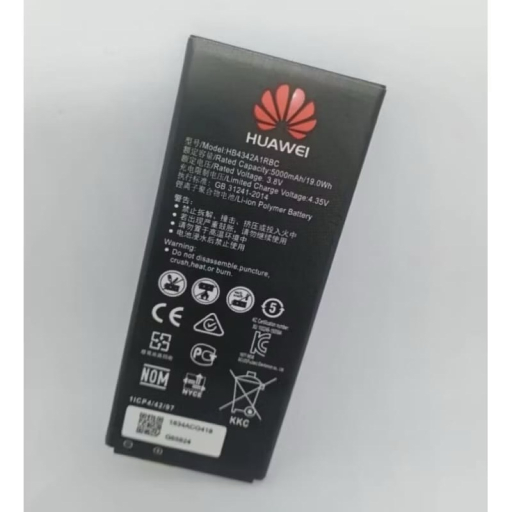 BATRE BATERAI BT HP HUAWEI HB4342A1RBC ASCEND HONOR 4A Y5II/ Y6/ Y6II / CUN-L22