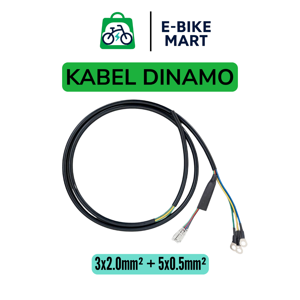 Kabel Dinamo Sepeda Listrik Spare Part E-Bike
