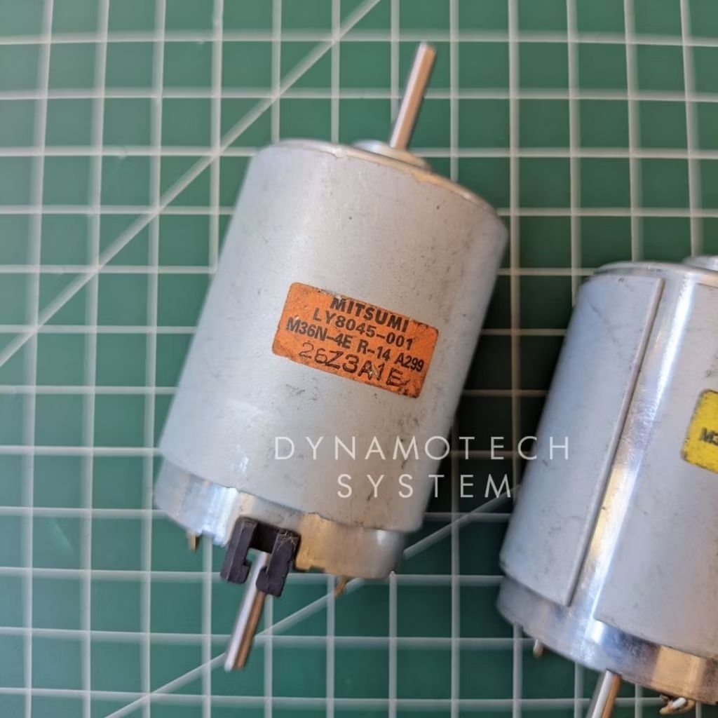 DINAMO DC MOTOR 24V HIGH SPEED MENCAPAI 18000RPM EX MOTOR PRINTER SIZE BESAR