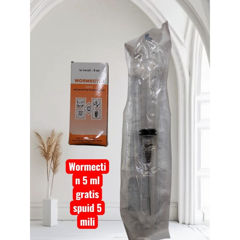 wormectin5ml gratis spuid/suntikan