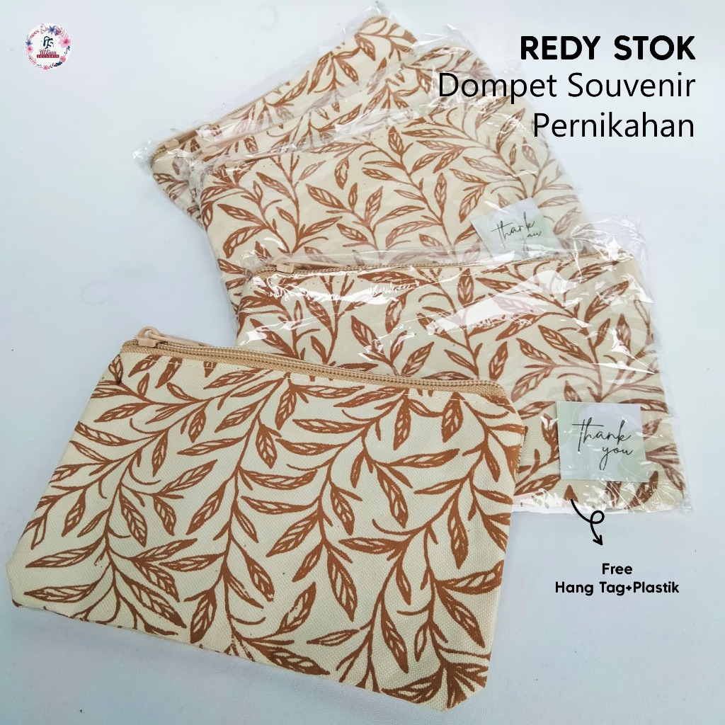 REDY STOK Souvenir Dompet Wedding/Pernikahan Cinderamata