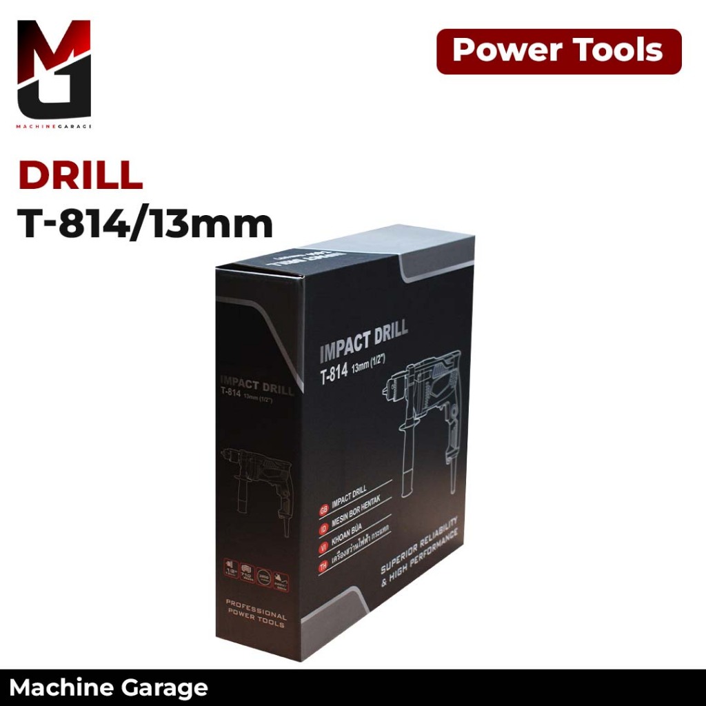 Mesin Bor 13mm t-814 GB drill